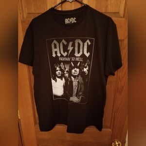 AC/DC Black Graphic T-Shirt